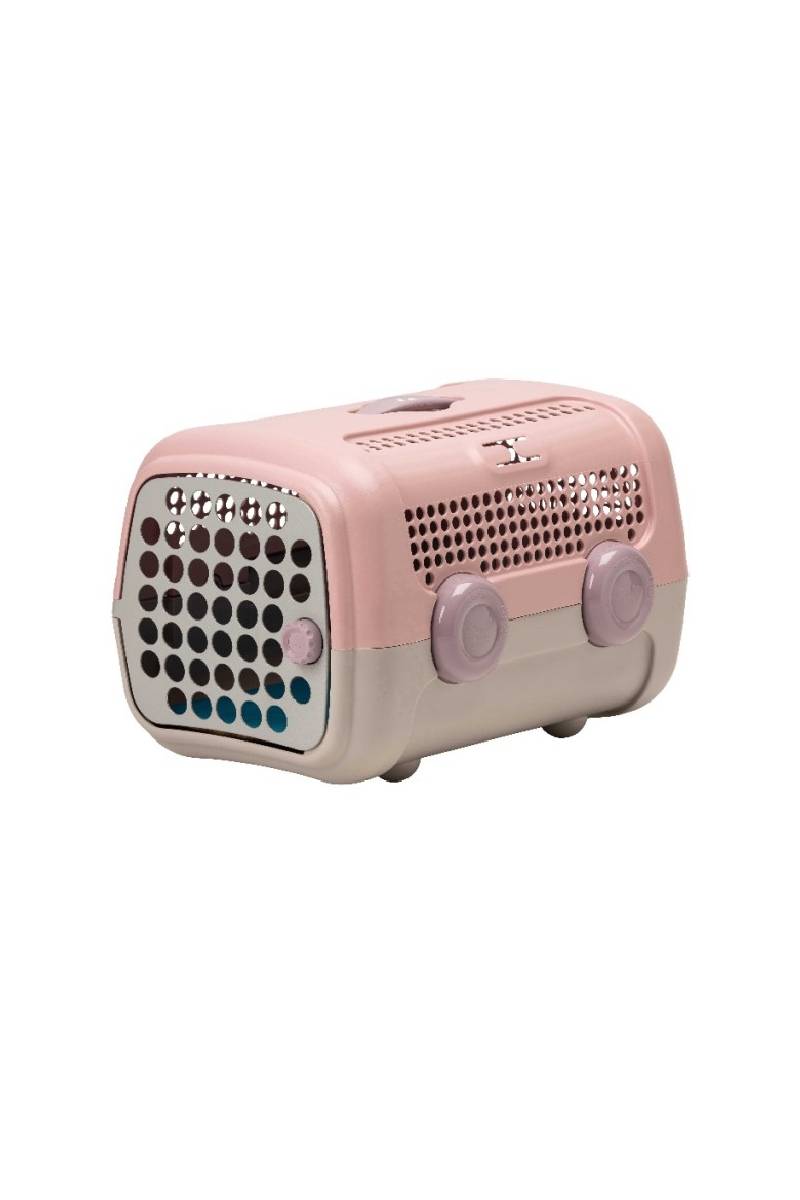 A.U.T.O. Pet Carrier pink/dove grey