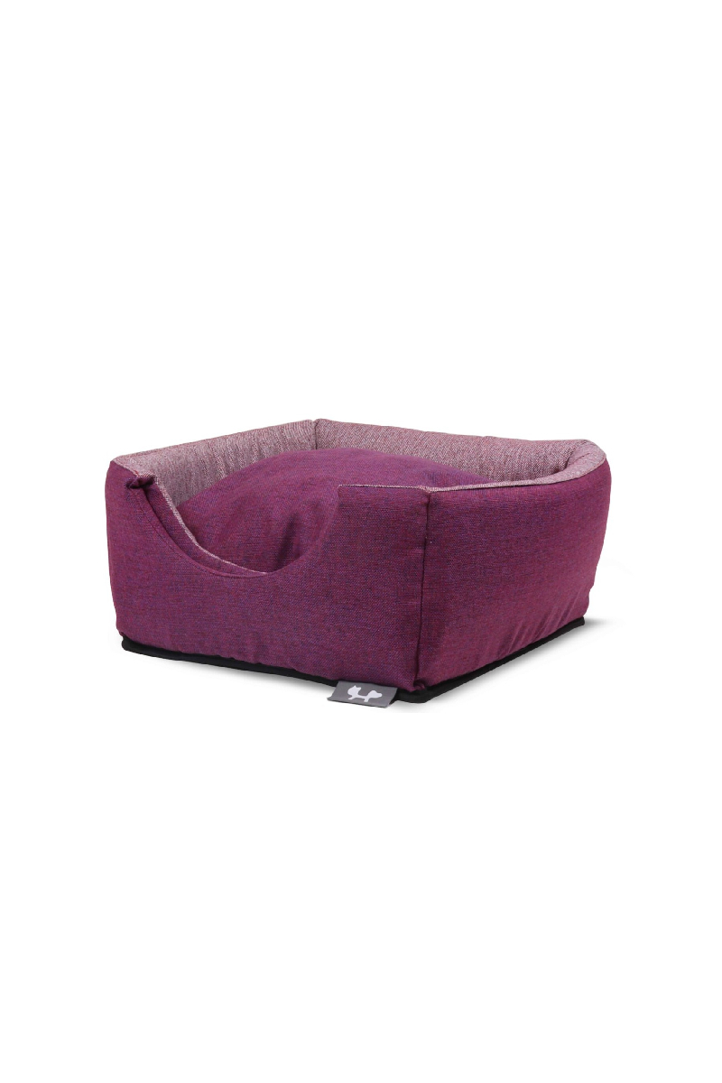 United Pets CHALET - House bed foldable Dark Pink and Light Pink