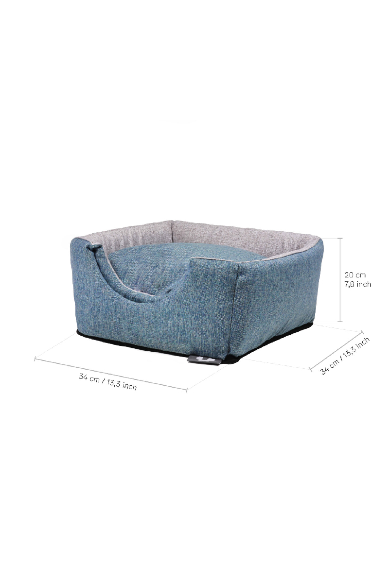 United Pets CHALET - House bed foldable Aquamarine and Sand