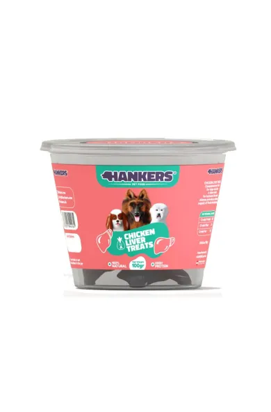 Hankers Dog Treat Chicken Liver