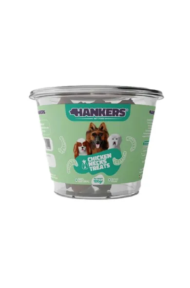 Hankers Dog Treats Chicken Necks