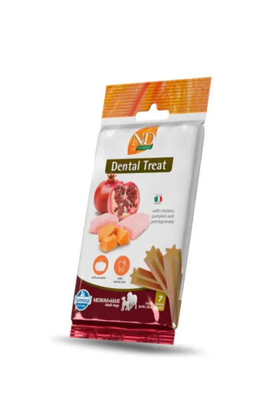 Farmina Dental Treat Chicken, Pumpkin and Pomegranate Medium & Maxi 100g