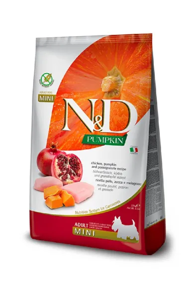 FARMINA N&D Pumpkin Chicken & Pomegranate Adult Mini 2.5Kg