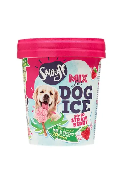 Smoofl Strawberry Mix for Dog Ice