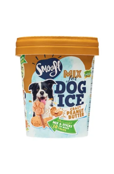 Smoofl Peanut Butter Mix for Dog Ice