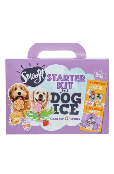 Smoofl Starter Kit Mix for Dog Ice – Large