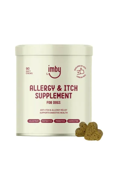 Imby Allergy & Itch Supplement (90 chews per can)