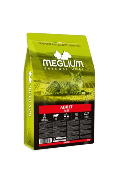 MEGLIUM CAT ADULT BEEF 10KG