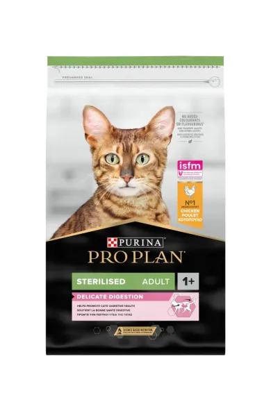 PURINA PRO PLAN STERILISED ADULT CAT DELICATE DIGESTION CHICKEN - 1.5Kg