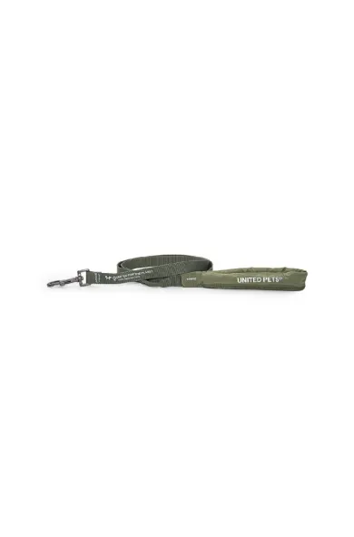 United Pets CityLife Eco leash with padded handle -  Army Green