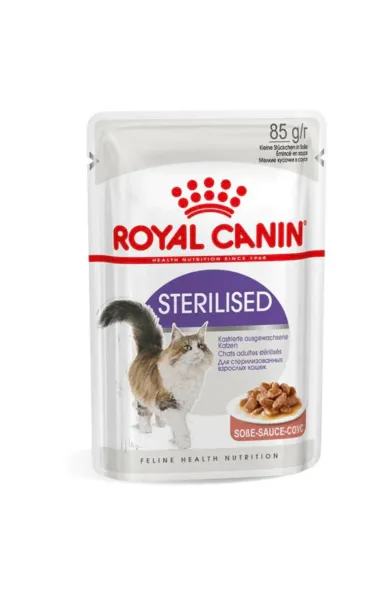 Royal Canin Wet Cat Sterilised Gravy - 85 gr pouch