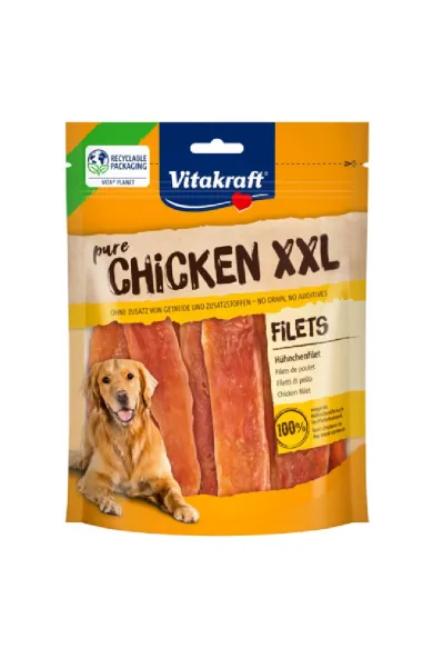 Vitakraft DOG CHICKEN FILET XXL, 250GX6