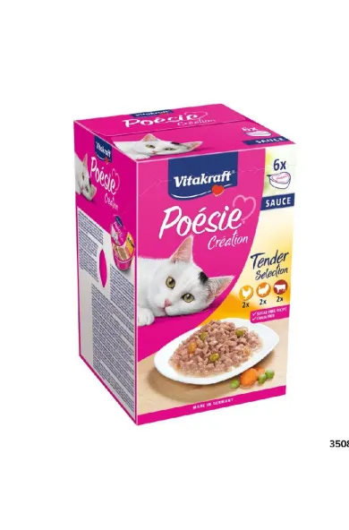 VITAKRAFT POESIE MULTIPACK SAUCE 