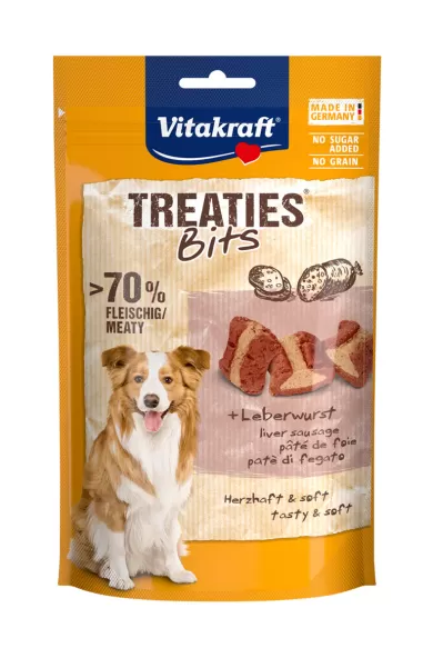 VITAKRAFT TREATIES BITS LIVER SAUSAGE