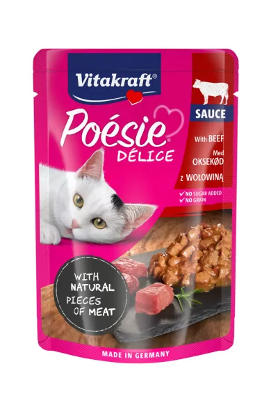 VITAKRAFT POESIE DELI SAUCE BEEF