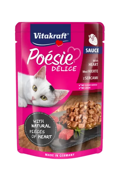 VITAKRAFT POESIE DELI SAUCE HEART