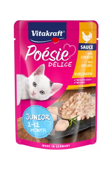 VITAKRAFT POESIE DELI SAUCE CHICKEN JUNIOR