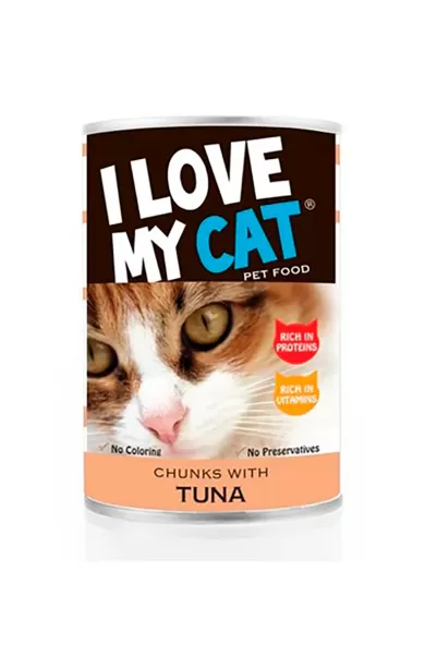 I Love My Cat Chunks With Tuna