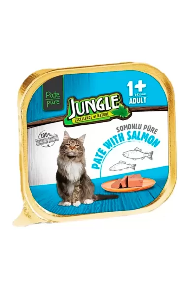 Jungle Pate Adult Salmon in Jelly