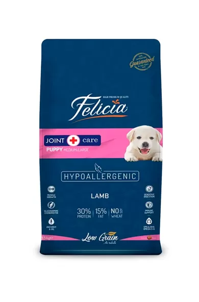 Felicia Joint Care Puppy Lamb Medium and Large 3kg