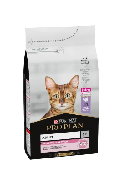 PURINA PRO PLAN ADULT CAT DELICATE DIGESTION TURKEY - 1.5Kg