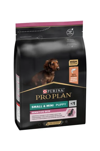 PURINA PROPLAN SMALL & MINI PUPPY SENSITIVE SKIN SALMON-3 Kg 