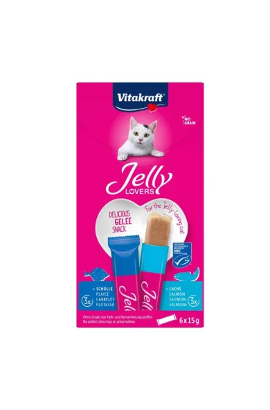 VITAKRAFT Jelly Lovers Salmon/Plaice