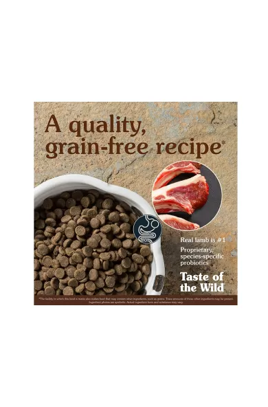 Taste Of The Wild Sierra Mountain Canine Recipe With Roasted Lamb Dog All Life Stages - 2kg