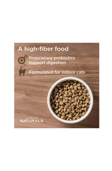 DIAMOND NATURALS CHICKEN & RICE INDOOR ADULT CAT - 3KG