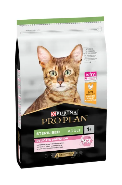 PURINA PRO PLAN STERILISED ADULT CAT DELICATE DIGESTION CHICKEN - 1.5Kg