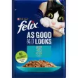 PURINA FELIX As Good as it Looks Tuna in Jelly Wet Cat Food Pouch - 85g