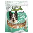 Jungle Bleached Rawhide With Chicken & Jerky Twists Dog Treat - 85g