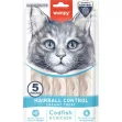 Wanpy Hairball Control creamy treat for cats - 70g