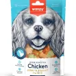 Wanpy Dog Chicken Jerky & Biscuit Twists 100g*10