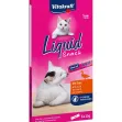 VITAKRAFT CAT LIQUID SNACK DUCK & BETA CLUCANE 5X15G