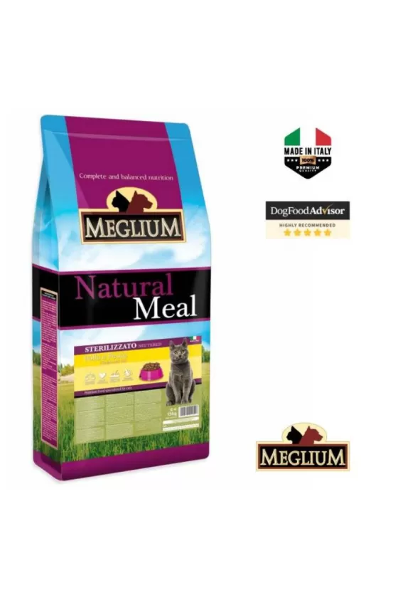 MEGLIUM CAT ADULT STERILIZED 15KG