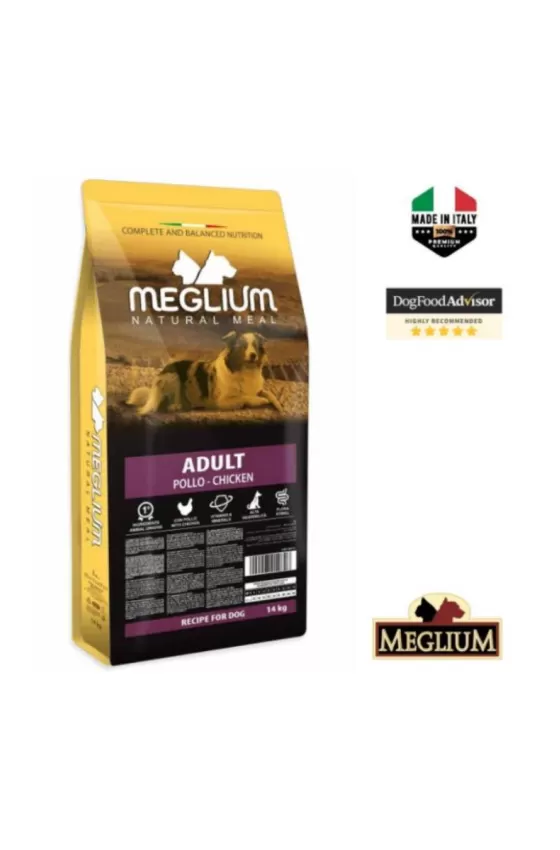 MEGLIUM DOG ADULT CHICKEN 14KG