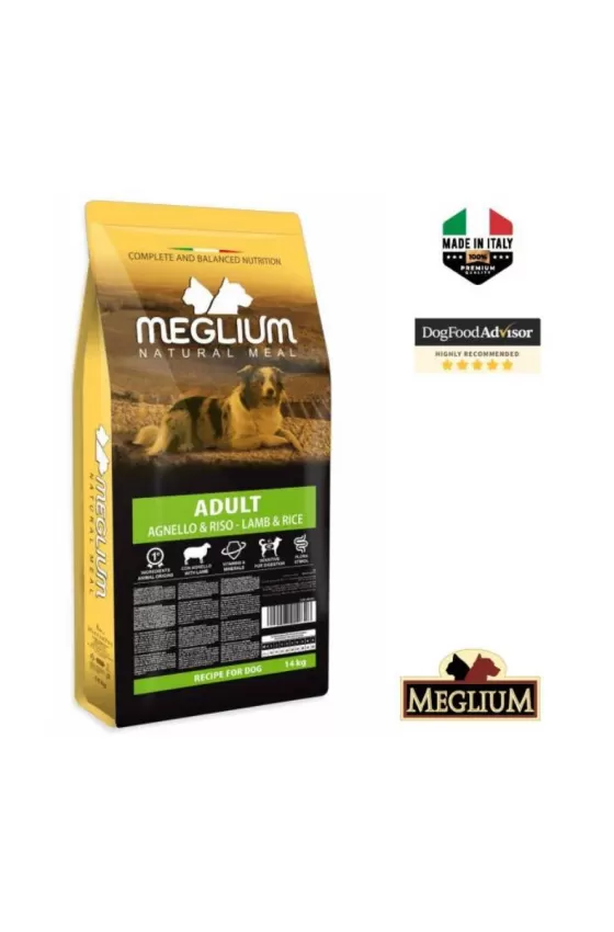 MEGLIUM DOG SENSIBLE LAMB 14KG