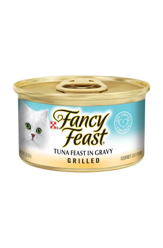 Purina Fancy Feast Gravy Lovers Tuna Feast Grilled Gourmet Wet Cat Food - 85g