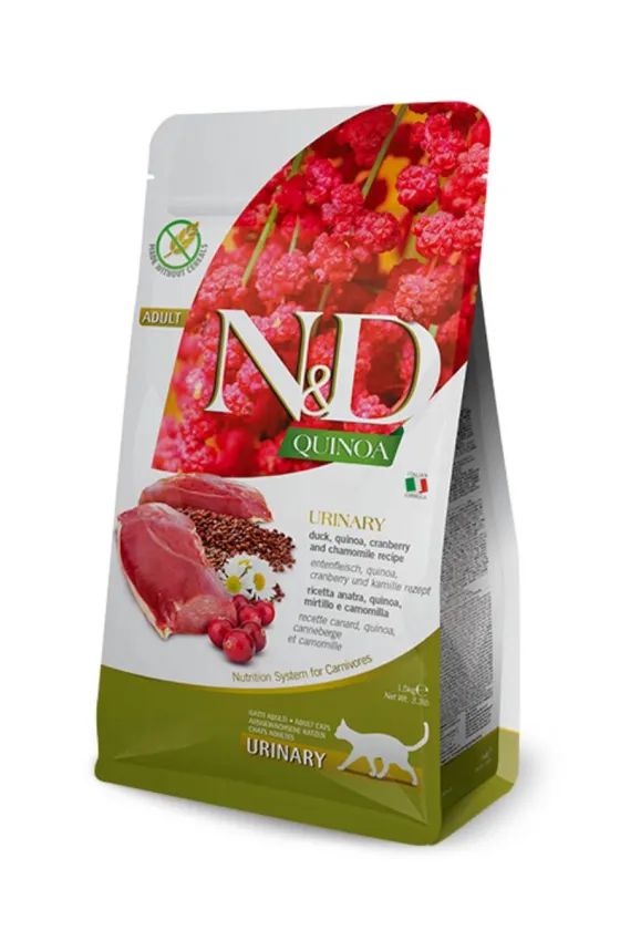 FARMINA CAT N&D Quinoa Urinary Duck 1.5Kg