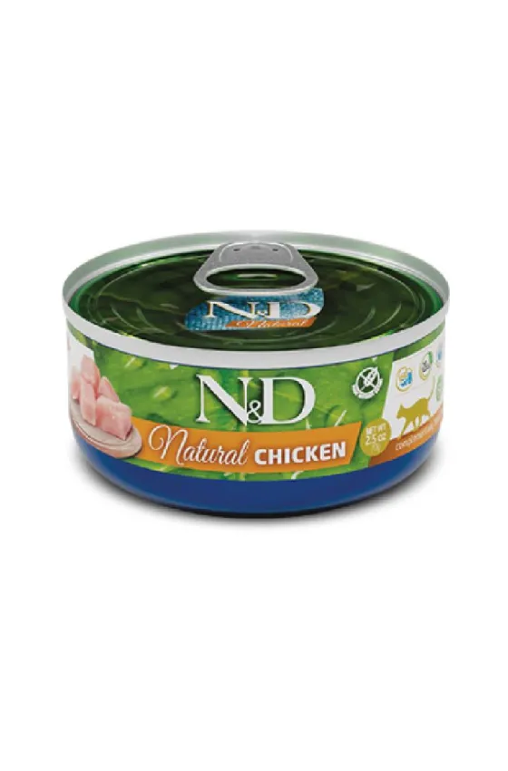 Farmina N&D Natural Chicken Adult Cat Wet Food 70g