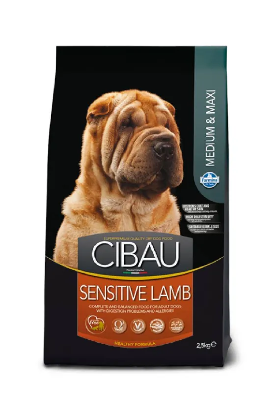 Farmina Cibau Sensitive Lamb Dog Medium & Maxi 2.5Kg