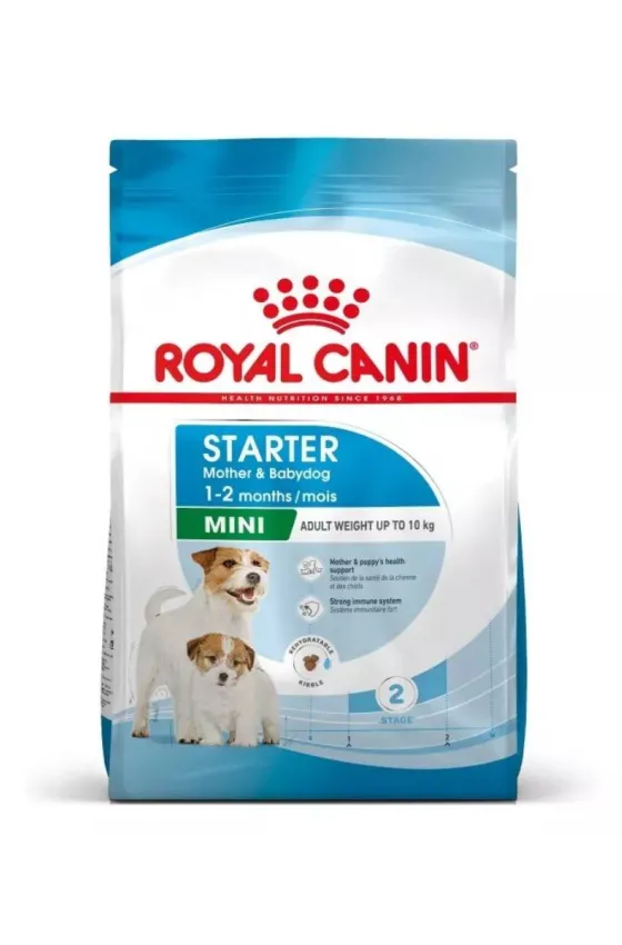  ROYAL CANIN SIZE HEALTH NUTRITION Mini Starter Mother & Babydog 4kg