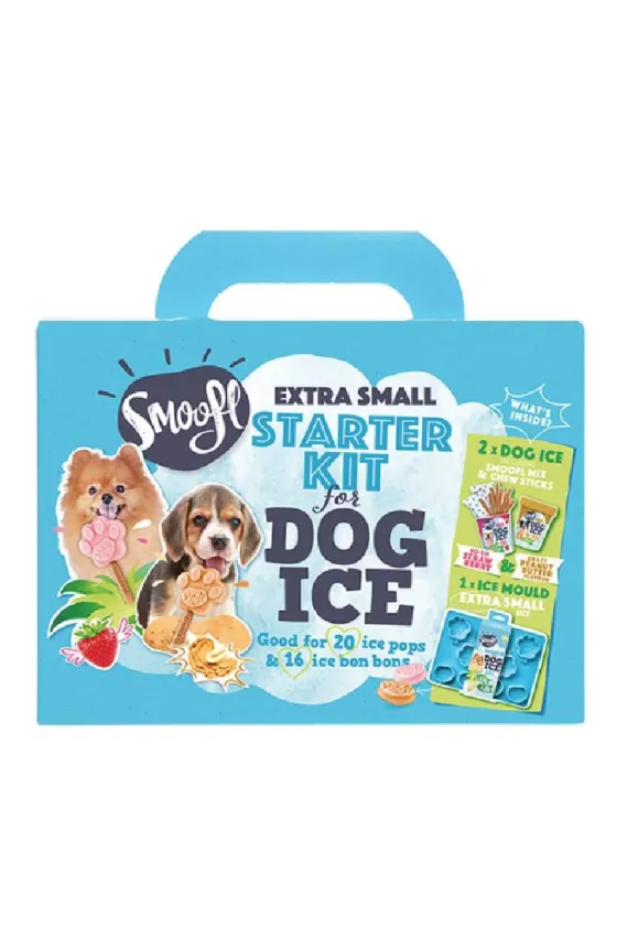 Smoofl Starter Kit Mix for Dog Ice – Extra Small