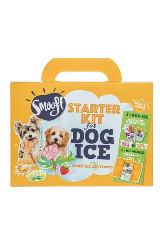 Smoofl Starter Kit Mix for Dog Ice – Small