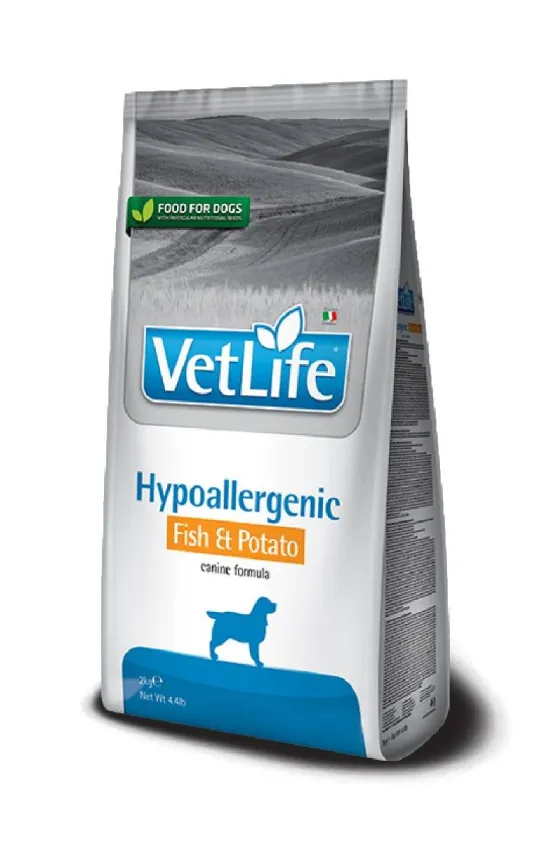 Farmina VET LIFE NATURAL DOG HYPOALLERGENIC FISH&POTATO 2KG