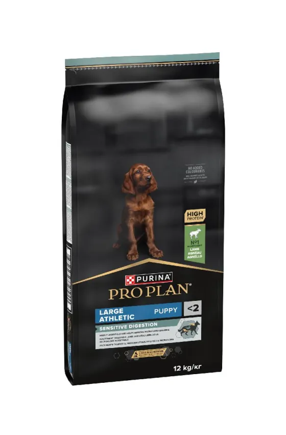 PURINA PRO PLAN Large Athletic Puppy Sensitive Digestion Lamb - 12 Kg 