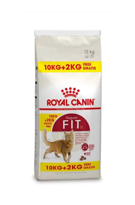 Royal Canin Cat Fit32 10Kg + 2Kg Free