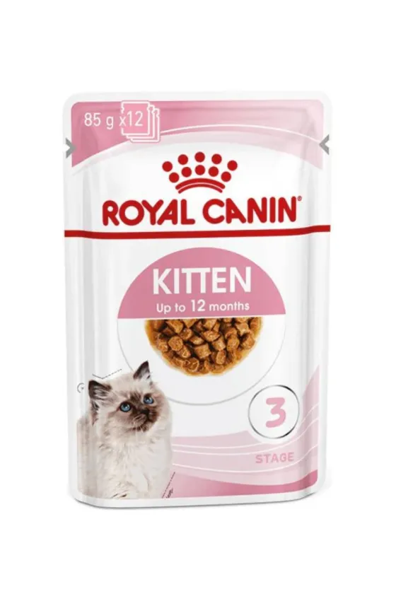 Royal Canin Wet Kitten Gravy - 85g pouch