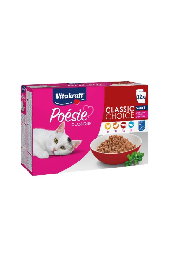 VITAKRAFT POESIE CLASSIQUE CHOICE (85GX12)